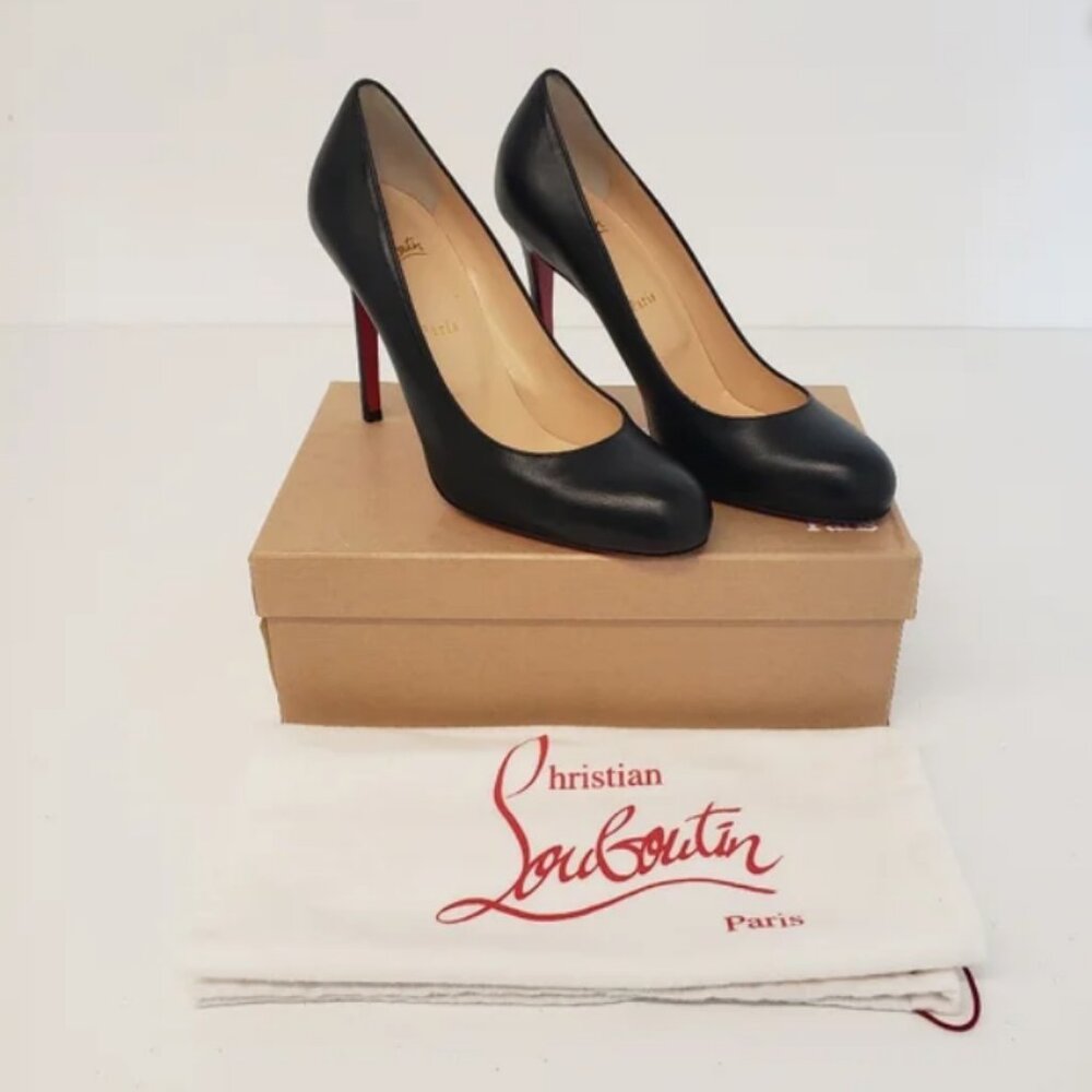 Christian Louboutin Women's Simple Pump 100 Nappa Shiny - EU40.5/US10.5